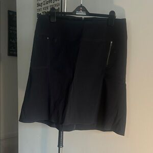 Royal Robbins Black A-Line Skirt